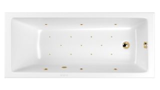 Гидромассажная ванна Whitecross Wave Slim 0111.170075.100.RELAX.GL 170x75см Relax золото